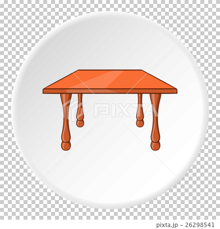 Table icon, cartoon style 26298541