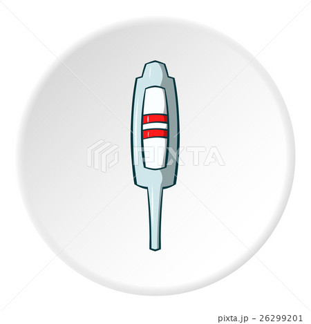Pregnancy test icon, cartoon style Pregnancy test icon, cartoon style 26299201