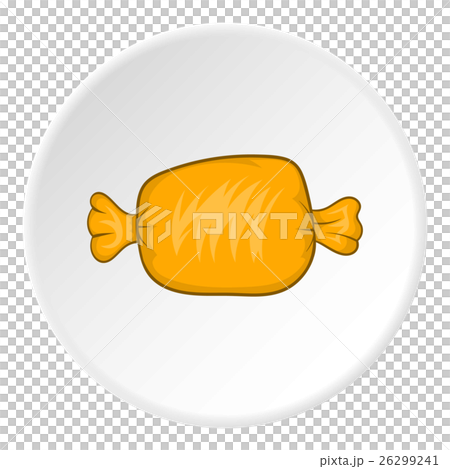 Packing for sweets icon, cartoon style 26299241