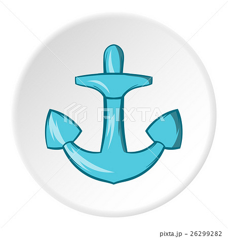 Anchor icon, cartoon style 26299282