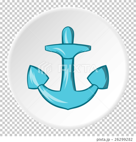 Anchor icon, cartoon style 26299282