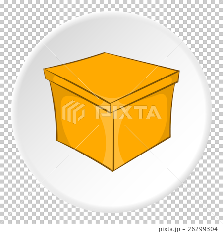 Square box icon, cartoon style - Stock Illustration [26299304] - PIXTA