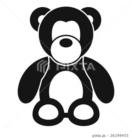 Teddy Bear Icon Simple Styleのイラスト素材 26299455 Pixta