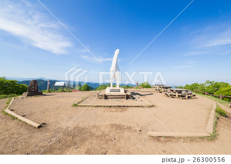 【陣馬山】山頂・白馬の像 26300556