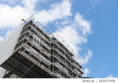 修繕工事中の日本のマンション 16 26302498