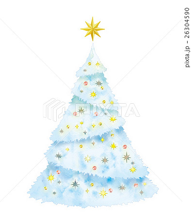 クリスマスツリーのイラストのイラスト素材 26304590 Pixta