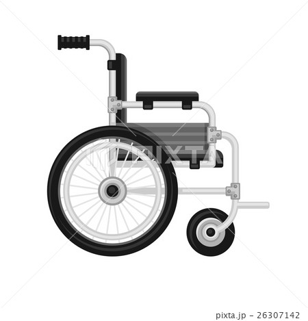 Wheelchair Medical Icon on White Background 26307142