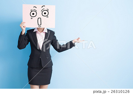 business woman take billboard business woman take billboard 26310126