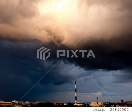 The Factory chimneys. The Factory chimneys. 26310506