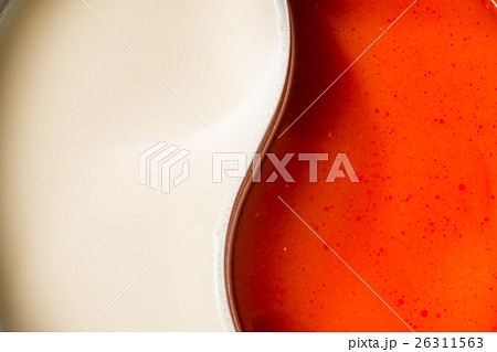 中華火鍋用専用鍋　 Chinese hotpot negative and positive 26311563