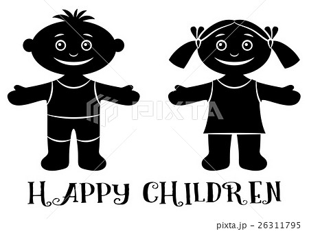 Children on beach 26311795