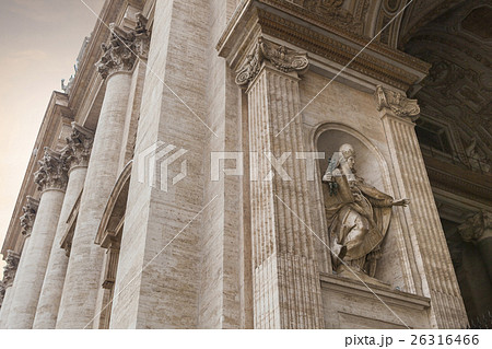exterior of St Peter Basilica vatican rome italy exterior of St Peter Basilica vatican rome italy 26316466