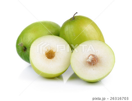 Monkey apple isolated on white background Monkey apple isolated on white background 26316703