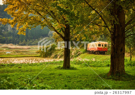 千葉県　小湊鉄道　上総大久保駅 26317997