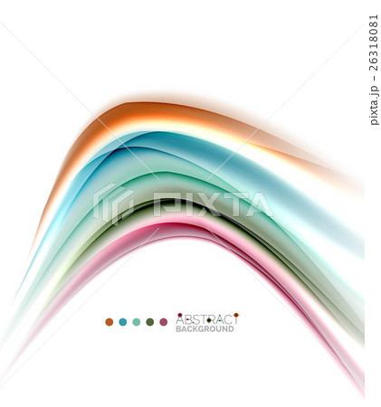 Abstract wave template 26318081