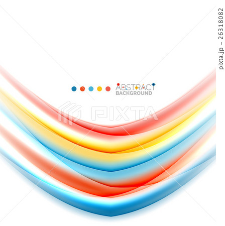 Abstract wave template 26318082