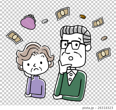 年長夫婦:想想錢 年長夫婦:想想錢 26318323