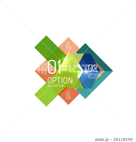 Vector business infographics, option selectのイラスト素材 [26318599] - PIXTA
