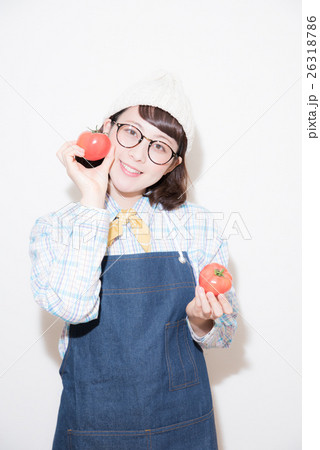 農業　女性 26318786