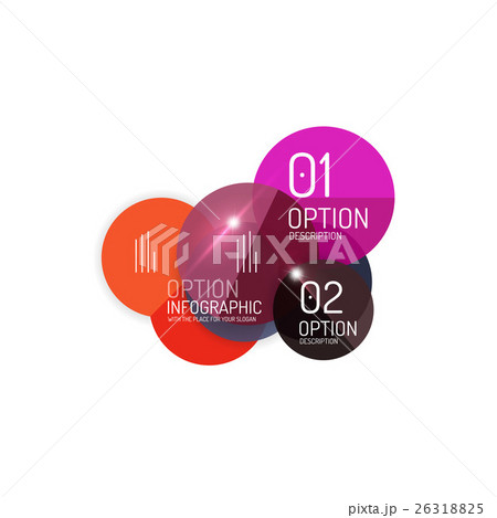 Vector business infographics, option selectのイラスト素材 [26318825] - PIXTA
