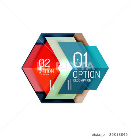 Abstract background, geometric infographic option Abstract background, geometric infographic option 26318846