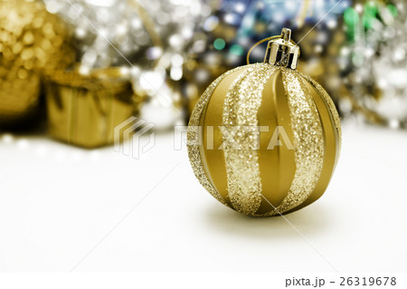 Christmas Decoration. Holiday Decorations on bokeh Christmas Decoration. Holiday Decorations on bokeh 26319678