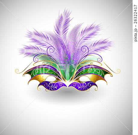 Mardi Gras mask 26322417