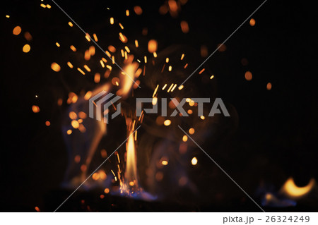 close up wood burning in the fireplace close up wood burning in the fireplace 26324249