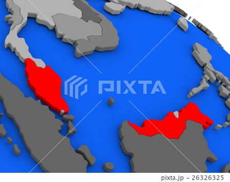 Malaysia in red Malaysia in red 26326325