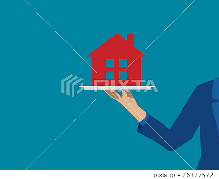 Plate with red house. Plate with red house. 26327572