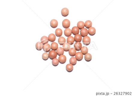Bronzing pearl make up powder isolated on a white background. Powder Pearls. 26327902