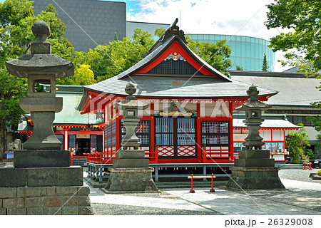 松本散歩：神楽殿　深志神社 26329008