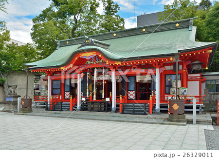 松本散歩：拝殿　深志神社 26329011