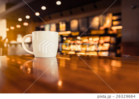 coffee cup in coffee shop coffee cup in coffee shop 26329664