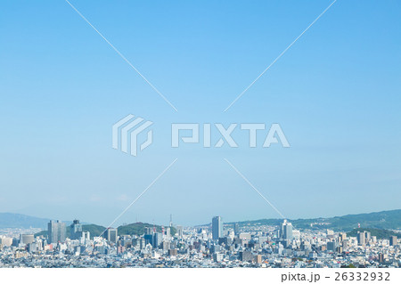 都市風景　青空 26332932