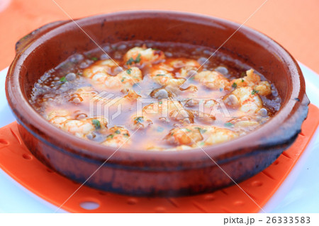 おいしい海老のアヒージョ 26333583