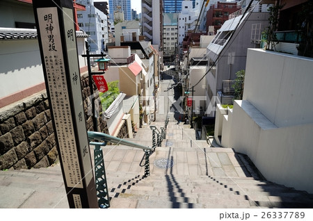 東京神田の明神男坂 26337789