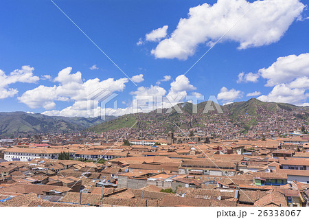 世界遺産・クスコの街並み 26338067