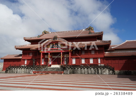 世界遺産の首里城 世界遺産の首里城 26338489