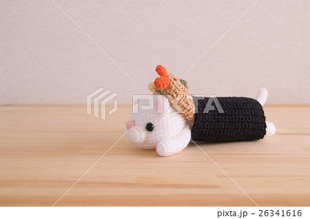 ねこ〜巻（恵方巻き風） 26341616