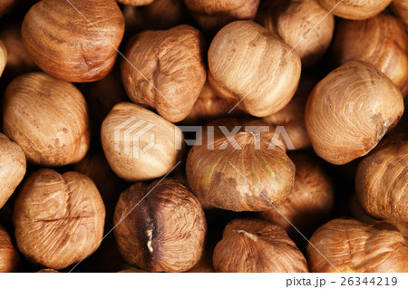 peeled hazelnuts directly from above 26344219