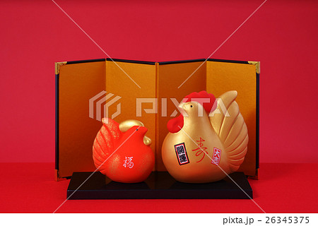 干支の置物　酉年 26345375