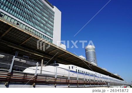 11月　都市風景1948新幹線と新横浜駅 26345872