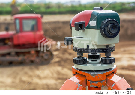 Theodolite on tripod 26347204