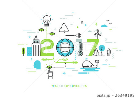 Infographic concept 2017 year of opportunities Infographic concept 2017 year of opportunities 26349195