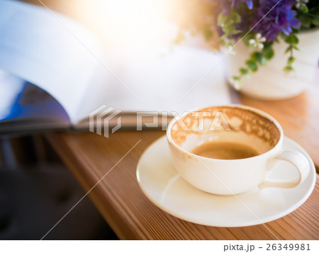 Soft image empty coffee cup  26349981