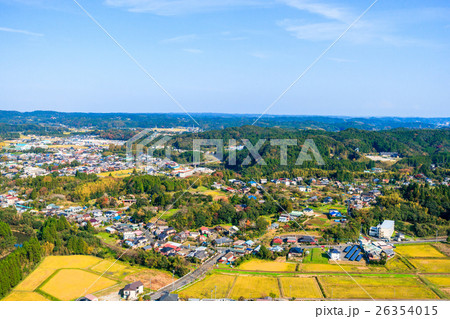大多喜町付近を空撮 大多喜町付近を空撮 26354015