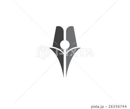 Feather pen Logo Vector 26356744