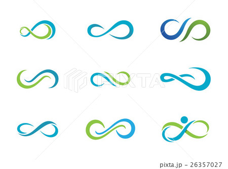 Infinity logo template Infinity logo template 26357027