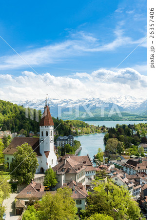 Historic city of Thun of Bern in Switzerland. 26357406